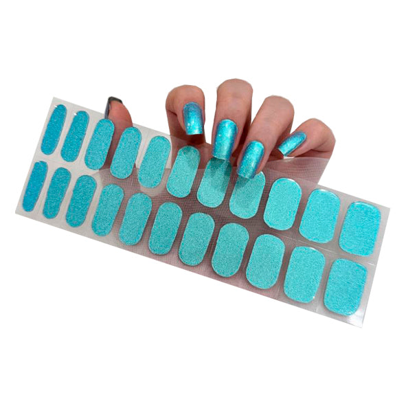Kit Sabor a Verão - Stick-On Gel, Cores Tropicais nas tuas Unhas