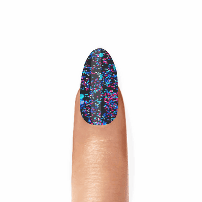 Stick-On Gel Dark Night Glow: Verniz Gel Pré-Preparado
