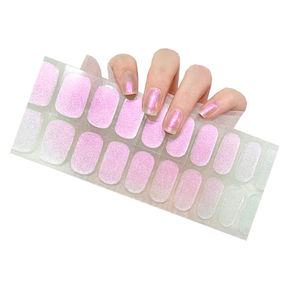 Stick-On Gel Aurora: Verniz Gel Pré-Preparado