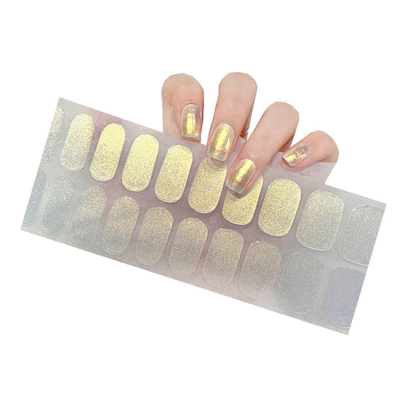 Stick-On Gel Goldy: Verniz Gel Pré-Preparado