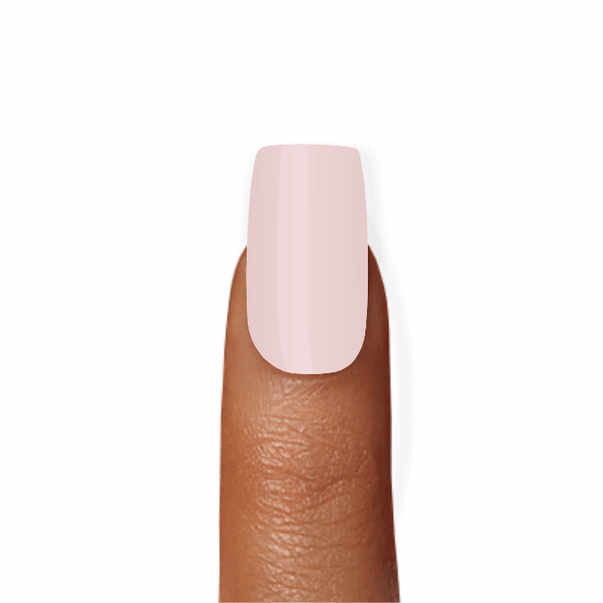 Stick-On Gel Rosa Nude: Verniz Gel Pré-Preparado