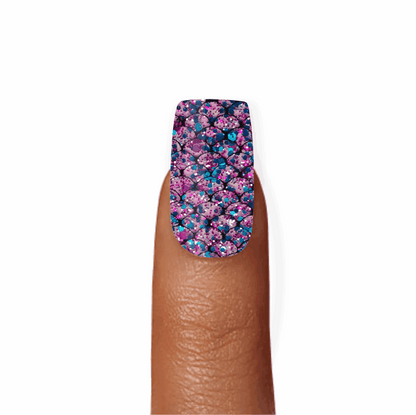 Stick-On Gel Sereia: Verniz Gel Pré-Preparado