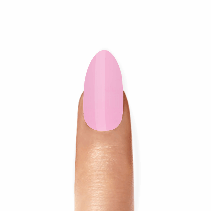 Stick-On Gel Rosa Marshmallow: Verniz Gel Pré-Preparado